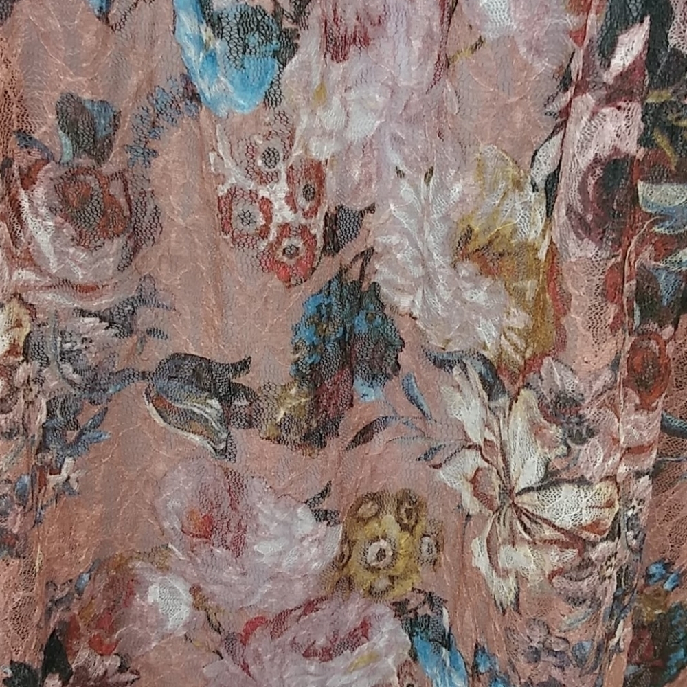 Anthro. AKEMI +‎ KIN Patrizia Pink Rose Flo… - Picture 9 of 13